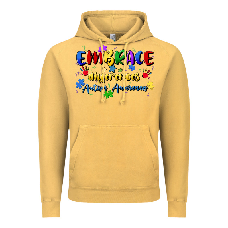 Embrace Differences Vintage Hoodie by Artiststas | Teevron