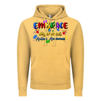 Vintage Mustard embrace differences Vintage Hoodie - Artiststas