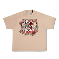 Burro dont get your tinsel in a tangle Urban Heavy Tee - SublimationCraftShop