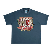 Midnight Navy dont get your tinsel in a tangle Urban Heavy Tee - SublimationCraftShop