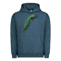 Pigment Midnight Navy Peacock Urban Hoodie - LillyAllenDesigns