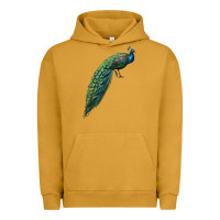 Pigment Peanut Butter Peacock Urban Hoodie - LillyAllenDesigns