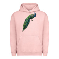Pigment Salmon Peacock Urban Hoodie - LillyAllenDesigns