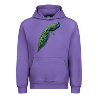 Tulip Peacock Urban Hoodie - LillyAllenDesigns