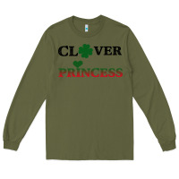 Army Green Clover Princess Long Sleeve Tee - Bettercallsaul