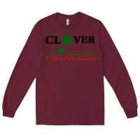 Burgundy Clover Princess Long Sleeve Tee - Bettercallsaul