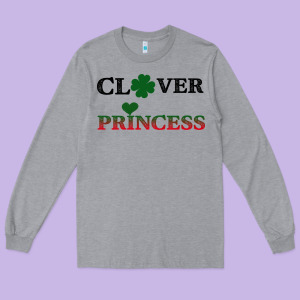 Clover Princess Long Sleeve Tee Designed By Bettercallsaul