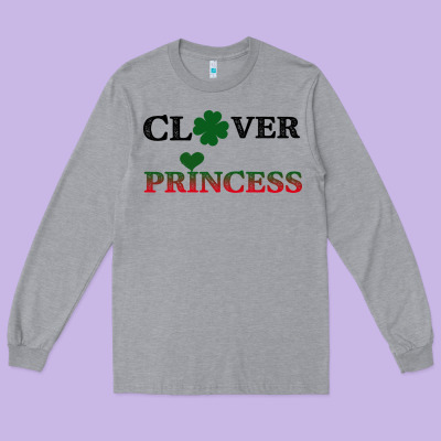 Clover Princess Long Sleeve Tee Designed By Bettercallsaul