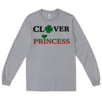 Heather Grey Clover Princess Long Sleeve Tee - Bettercallsaul