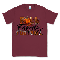 Burgundy Fall Family Football Classic Tee - LillyAllenDesigns