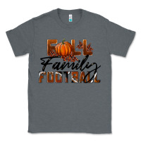 Charcoal Heather Fall Family Football Classic Tee - LillyAllenDesigns