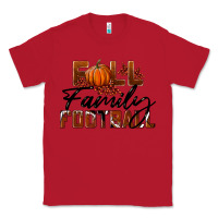 Red Fall Family Football Classic Tee - LillyAllenDesigns