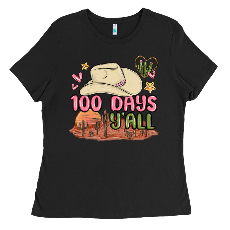 100 Days Y'all Malia Ladies Tee by MaliasSmallBusiness | Teevron