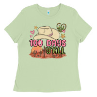 Matcha 100 days y'all malia Ladies Tee - MaliasSmallBusiness