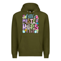 Army Green Easter Day Little mister hops a lot Premium Hoodie - OliviaCreatesArt