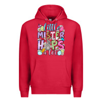 Cardinal Easter Day Little mister hops a lot Premium Hoodie - OliviaCreatesArt