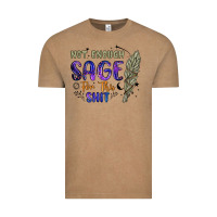 Vintage Coffee not enough  sage for this shit Vintage Tee - Artiststas