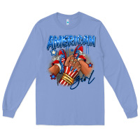 Afro American Girl Sneakers Long Sleeve Tee | Teevron