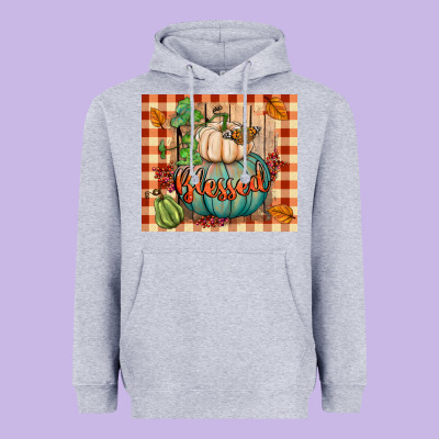 Blessed Tumbler Heavyweight Hoodie Designed By Bundleandbundleshop
