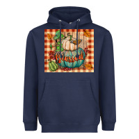 Navy blessed tumbler Heavyweight Hoodie - BundleAndBundleShop