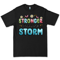 Black stronger than the storm Premium Tee - MaliasSmallBusiness