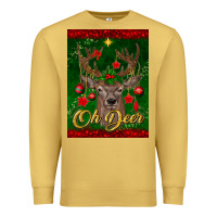 Antique Gold oh deer car air freshener Premium Sweatshirt - BundleAndBundleShop