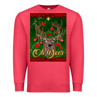 Cardinal oh deer car air freshener Premium Sweatshirt - BundleAndBundleShop