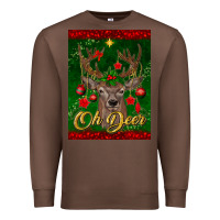 Chestnut oh deer car air freshener Premium Sweatshirt - BundleAndBundleShop