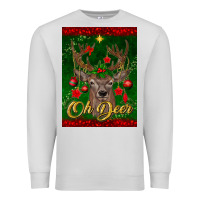 Dove Grey oh deer car air freshener Premium Sweatshirt - BundleAndBundleShop