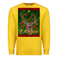 Lemon oh deer car air freshener Premium Sweatshirt - BundleAndBundleShop