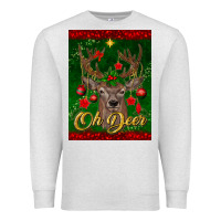 Oatmeal Heather oh deer car air freshener Premium Sweatshirt - BundleAndBundleShop
