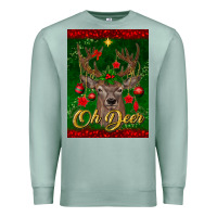 Seafoam oh deer car air freshener Premium Sweatshirt - BundleAndBundleShop
