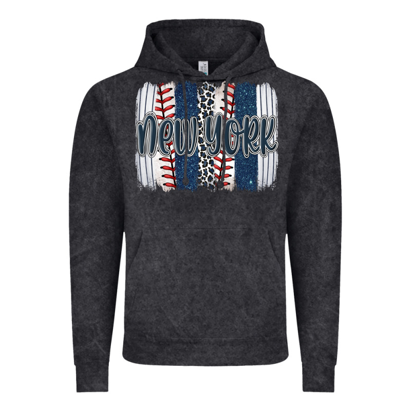 New York Baseball Team Spirit Brushstrokes Vintage Hoodie by Artiststas | Teevron