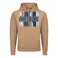 Vintage Coffee new york baseball team spirit brushstrokes Vintage Hoodie - Artiststas