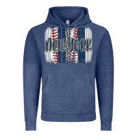 Vintage Denim new york baseball team spirit brushstrokes Vintage Hoodie - Artiststas