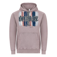 Vintage Zinc new york baseball team spirit brushstrokes Vintage Hoodie - Artiststas