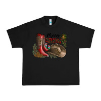 Black Merry Christmas Urban Heavy Tee - SublimationCraftShop