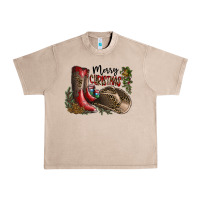 French Oak Merry Christmas Urban Heavy Tee - SublimationCraftShop
