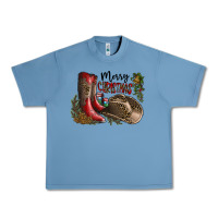Pebble Blue Merry Christmas Urban Heavy Tee - SublimationCraftShop