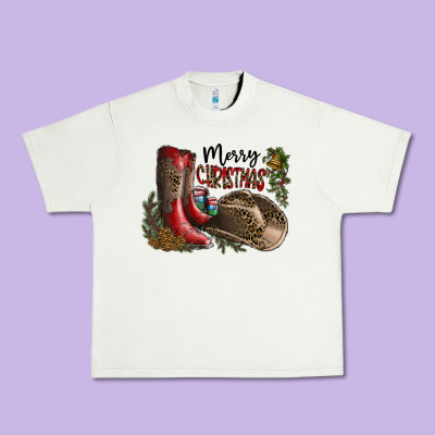 Merry Christmas Urban Heavy Tee Designed By Sublimationcraftshop