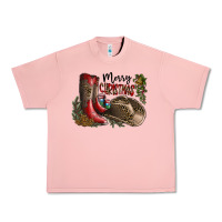 Salmon Merry Christmas Urban Heavy Tee - SublimationCraftShop