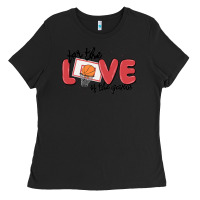 Black for the love of the game Ladies Tee - MaliasSmallBusiness