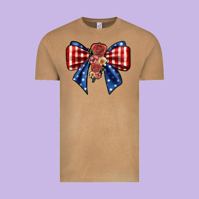Bow Vintage Tee Designed By Jahusdesignshop