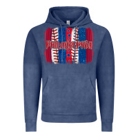 Vintage Denim philadelphia baseball team spirit brushstrokes Vintage Hoodie - Artiststas
