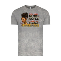 Cloud Rock you can mute people in real life too it's called b Vintage Tee - Artiststas