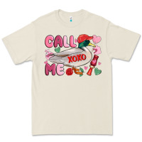 Bone call me valentine mallard duck Premium Tee - MaliasSmallBusiness