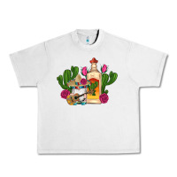 Lunar Rock mexican tequila gnomes guitar roses cactus serape Urban Heavy Tee - Artiststas
