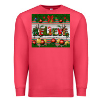 Cardinal Christmas Believe Premium Sweatshirt - BundleAndBundleShop