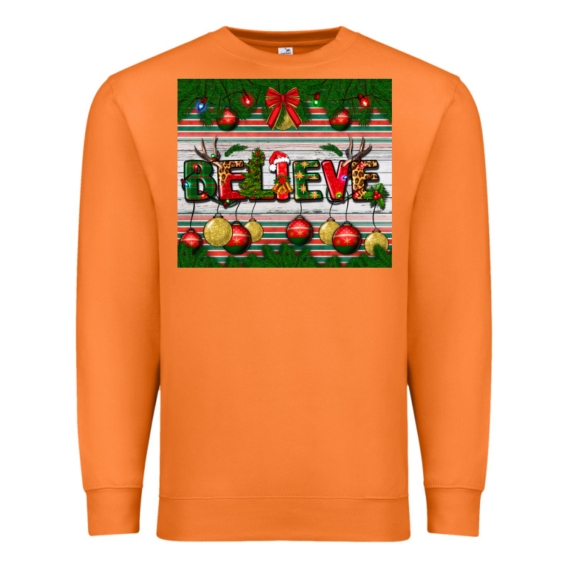 Christmas Believe Premium Sweatshirt by BundleAndBundleShop | Teevron