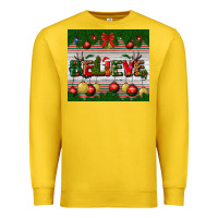 Lemon Christmas Believe Premium Sweatshirt - BundleAndBundleShop